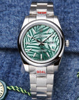 DATEJUST 41 STAINLESS STEEL CUSTOM GREEN DIAL