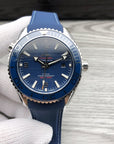 SEAMASTER PROFESSIONAL PLANET OCEAN 600M STEEL CASE BLUE DIAL