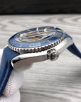SEAMASTER PROFESSIONAL PLANET OCEAN 600M STEEL CASE BLUE DIAL