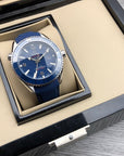 SEAMASTER PROFESSIONAL PLANET OCEAN 600M STEEL CASE BLUE DIAL
