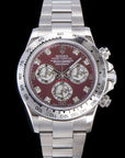 DAYTONA CUSTOM STEEL CASE RED PEARL DIAL
