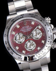 DAYTONA CUSTOM STEEL CASE RED PEARL DIAL