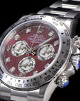 DAYTONA CUSTOM STEEL CASE RED PEARL DIAL