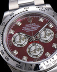 DAYTONA CUSTOM STEEL CASE RED PEARL DIAL