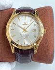 CONSTELLATION 40 GOLD CASE LEATHER STRAP