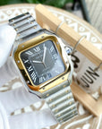 SANTOS DE CARTIE STEEL GREY DIAL