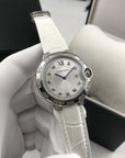 BALLON BLEU 36MM STEEL CASE DIAMOND NUMERALS