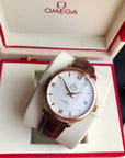 DE VILLE PRESTIGE 39.5 ROSE GOLD CASE MOP DIAL