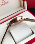 DE VILLE PRESTIGE 39.5 ROSE GOLD CASE MOP DIAL