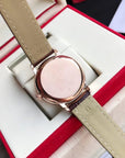 DE VILLE PRESTIGE 39.5 ROSE GOLD CASE MOP DIAL