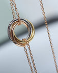 TRINITI BRACELET GOLD SILVER PINK GOLD DIAMONDS