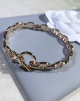 CHAINE BRACELET PINK GOLD