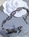 CHAINE BRACELET SILVER DIAMOND