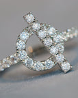 ECHAPPEE SILVER DIAMOND RING