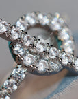 ECHAPPEE SILVER DIAMOND RING