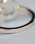 ECHAPPEE SILVER DIAMOND RING