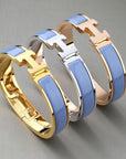 H BRACELET ROMANTIC BLUE 12MM