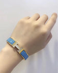 H CLOUD BLUE BRACELET GOLD DIAMOND