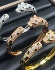 PANTHERE BIG BRACELET DIAMONDS