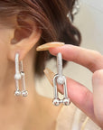 HARDWEAR DROP DIAMONDS EARRINGS