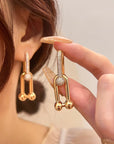 HARDWEAR DROP DIAMONDS EARRINGS