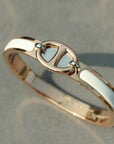 CLIC CHAINE PINK GOLD BRACELET