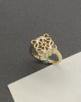 ANAGRAM GOLD OPEN RING