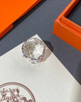 CHAINE DANCRE LARGE SILVER RING
