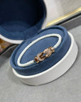FORCE 10 MINI INFINIE WHITE CORDERIE HALF DIAMOND