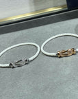 FORCE 10 MINI INFINIE WHITE CORDERIE HALF DIAMOND