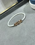 FORCE 10 MINI INFINIE WHITE CORDERIE HALF DIAMOND