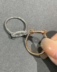 RONDE SMALL DIAMOND RING