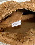 BV TEEN JODIE 36CM BROWN SUEDE LEATHER