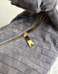 BV TEEN JODIE 36CM GREY SUEDE LEATHER