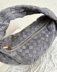 BV TEEN JODIE 36CM GREY SUEDE LEATHER