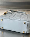 BV GETAWAY SMALL 23CM GREY LAMBSKIN
