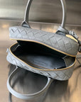BV GETAWAY SMALL 23CM GREY LAMBSKIN