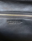 BV GETAWAY SMALL 23CM BLACK LAMBSKIN