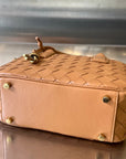 BV GETAWAY SMALL 23CM BROWN LAMBSKIN