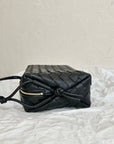 BV LOOP SMALL 23CM BLACK CALFSKIN
