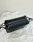 BV LOOP SMALL 23CM BLACK CALFSKIN