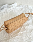 BV LOOP MINI 17CM BEIGE CALFSKIN
