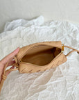 BV LOOP MINI 17CM BEIGE CALFSKIN