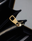 LV ZIPPY WALLET LONG PURSE BLUE RED EMPREINTE LEATHER