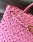 BV MEDIUM ANDIAMO 32CM PINK LAMBSKIN