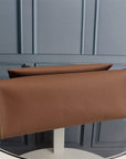 HM HERBAG ZIP 31 BROWN AND CHOCOLATE CANVAS
