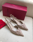 Valentino Slingback Pump 40mm Sheepskin