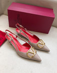 Valentino Slingback Pump 40mm Sheepskin