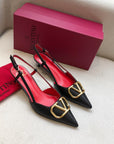 Valentino Slingback Pump 40mm Sheepskin