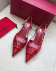 Valentino Slingback Pump 40mm Sheepskin